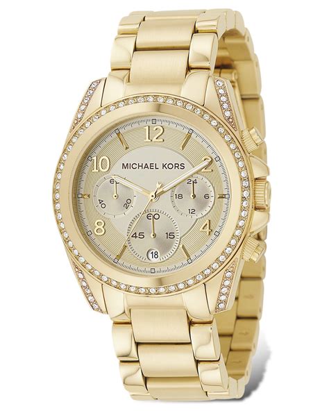 michael kors copper tone watch|michael kors gold watches women.